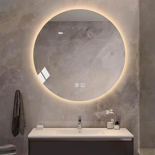 Miroir rétroéclairé antibuée et tactile, la solution pour votre maquillage matinal