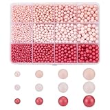 Amplias aplicaciones: las cuentas de perlas naranjas son perfectas para hacer joyas y manualidades hechas a mano, se pueden pegar fácilmente a horquillas para el pelo, broches, colgantes, llaveros, rellenos de resina, coronas, coronas, chaquetas de mezclilla, pantalones, bolsos, faldas y zapatos