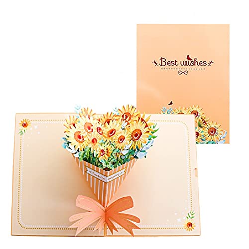 pop up karte 3d karte geburtstag geschenkkarte hochzeit,jubiläumskarten,genesungskarte,Muttertag,Valentinstag Grußkarten (A1) Cover