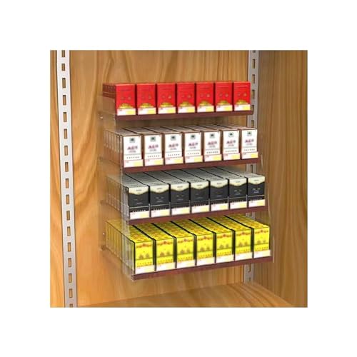 Présentoir à cigarettes de supermarché en acrylique haute densité
