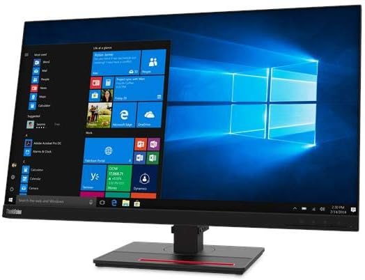 Lenovo ThinkVision T27q-20 - Computer Monitor LED 27", 2560 x 1440 QHD, Black