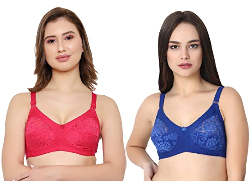 Image of Women Net Non-Padded Wire Free Regular Bra