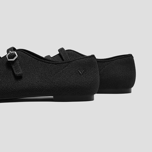 Image of VIVAIA Natalie Women's Mary Jane Flats with Twin Strap, Comfortable Round Toe Washable Ballet Flat Shoes, Soft Lightweight Breathable Dress Shoes for Daily Outfit