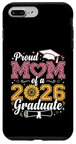 Proud Mom Class of A 2026�N���� �V�j�A �Ђ܂�� �q���E �X�}�z�P�[�X iPhone 7 Plus/8 Plus �p
