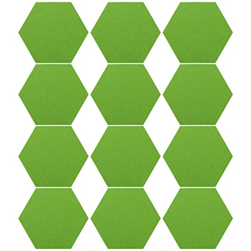 MAGICLULU 12 Stück Sechseckige Akustikplatten Schalldichte Wandpaneele Selbstklebende Schalldämpfungsplatten Für Ktv-Aufnahmestudios Schallschutz Schalldichte Schaumstoffplatten