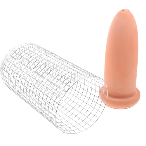 Cône d'élevage en argile avec filet isolant pour ponte de scalaires - 2