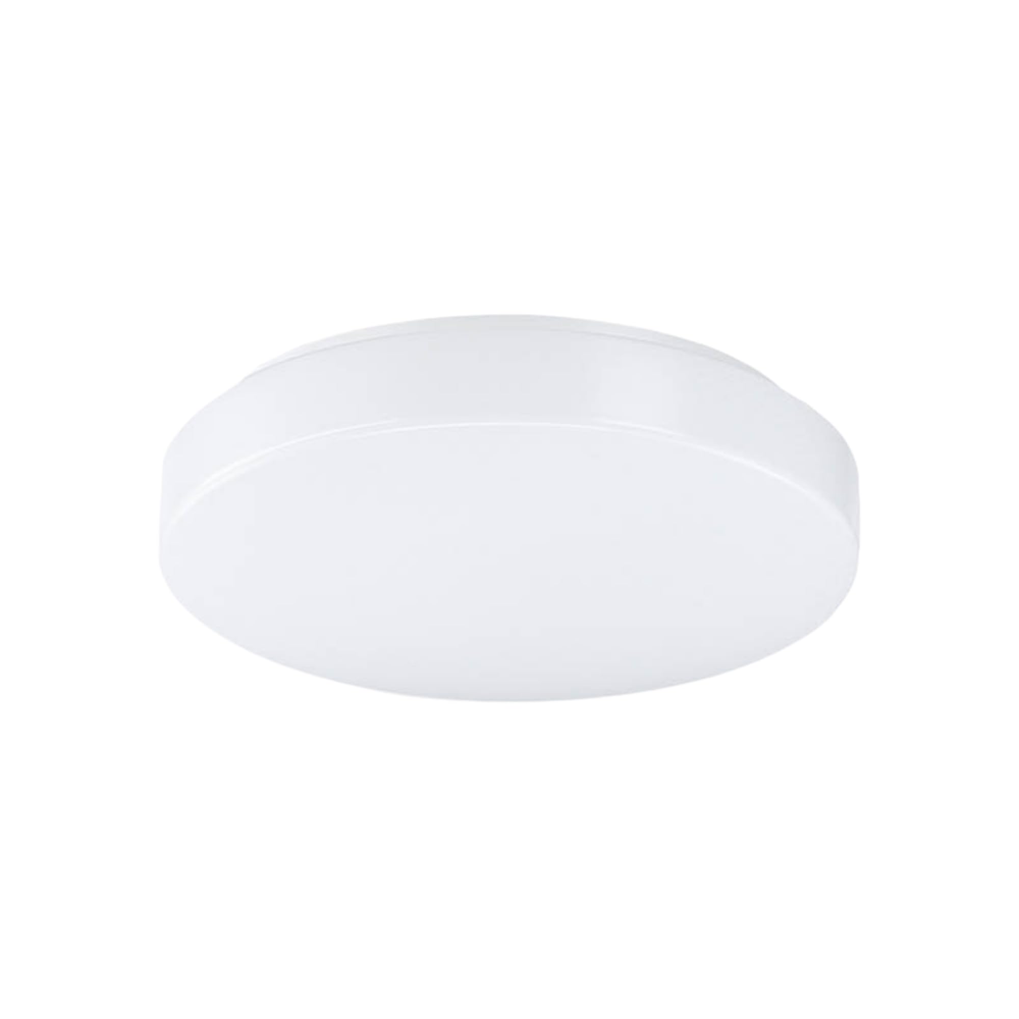 LED Deckenlampe Opalglasleuchte rund mit direktem Licht, Ø320mm, 14-27W, 1684-3248 lm, flach, 3000K/4000K, warmweiße, neutralweiße Lichtfarbe, einstellbar, Lampe, 320x71mm