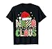 HUGvyn Christmas Nana Claus Mom Women Family Pajama Matching T-Shirt