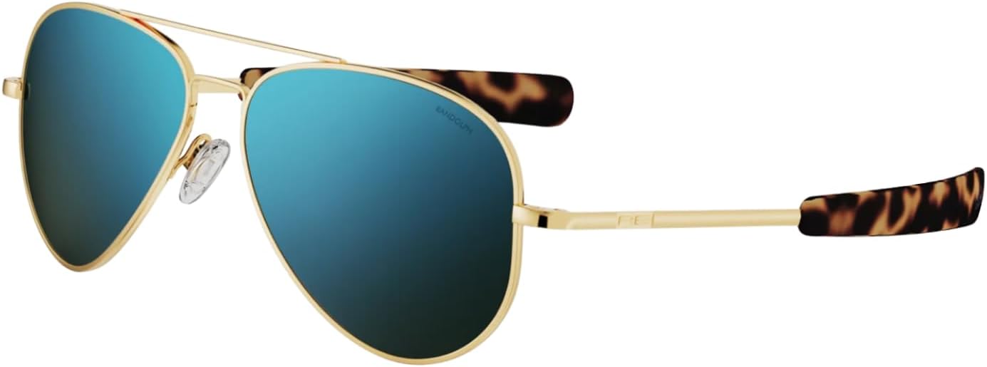 Randolph Eyewear Concorde Aviator Sunglasses for Men and Women – Non-Polarized & Polarized Aviator Sunglasses Made to Last