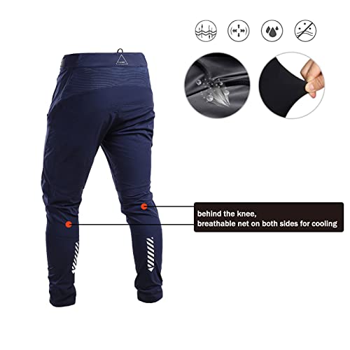 Forbemk Youth Mountain Bike Pants Kids Mtb Pants Quick Dry Lightweight Breathable Downhill Bmx Running Outdoor Sweatpants-Sky Bue-14 #TOP3