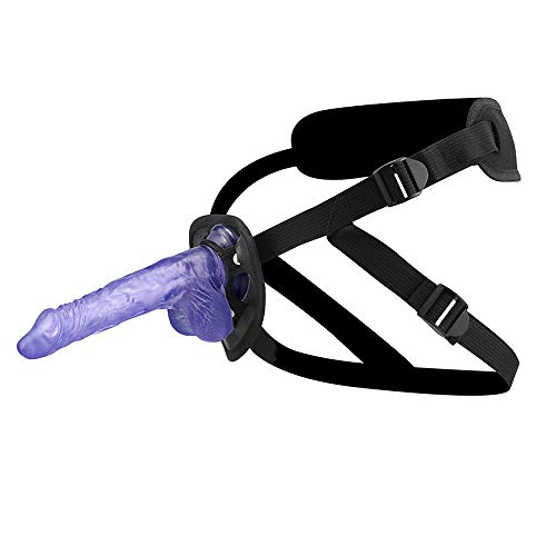 YJJ-SEEX 7.67 inch Strapon Harness Strap Ons Funny Toys 100% Waterproof for Lesbian