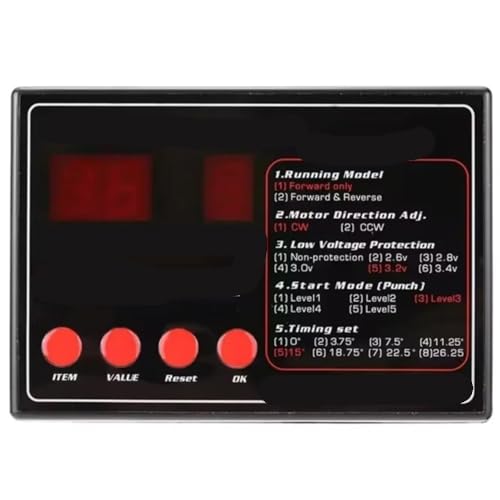 BEC�t���h��ESC ? �v���O���~���O�J�[�h�t�� 50A/70A/90A/120A/150A 2-6S RC�{�[�g�ɓK��(Programming card)