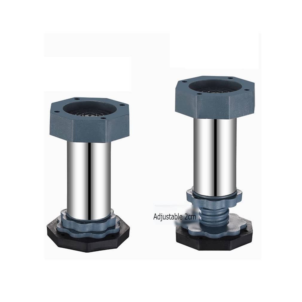 Pies ajustables Base para lavadora Secadora y refrigerador Soporte estabilizador Pies niveladores Pies de máquina Protectores de piso Almohadillas para pies para lavavajillas, refrigeradores, paquet