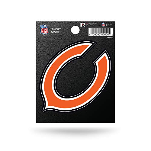 Rico Industries NFL Chicago Bears Die Cut Team Logo Short Sport Sticker