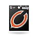 Rico Industries NFL Chicago Bears Die Cut Team Logo Short Sport Sticker