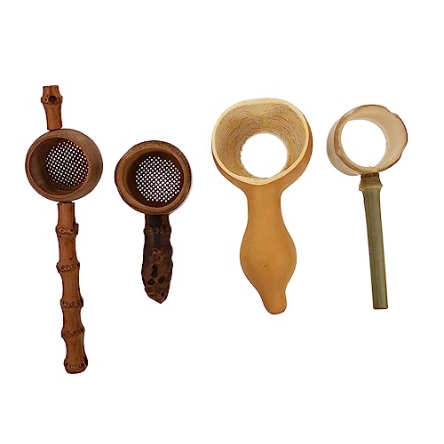 Hemobllo 4pcs Tea Strainers Style Filters for Tea Ceremony Creative Design Easy to Clean