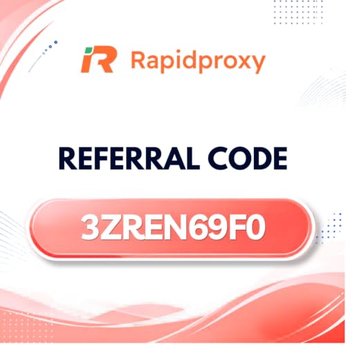 『RapidProxy Referral Code &ldquo;3ZREN69F0&rdquo; &ndash; Get 10% Off on Any Proxy Plan』のカバーアート
