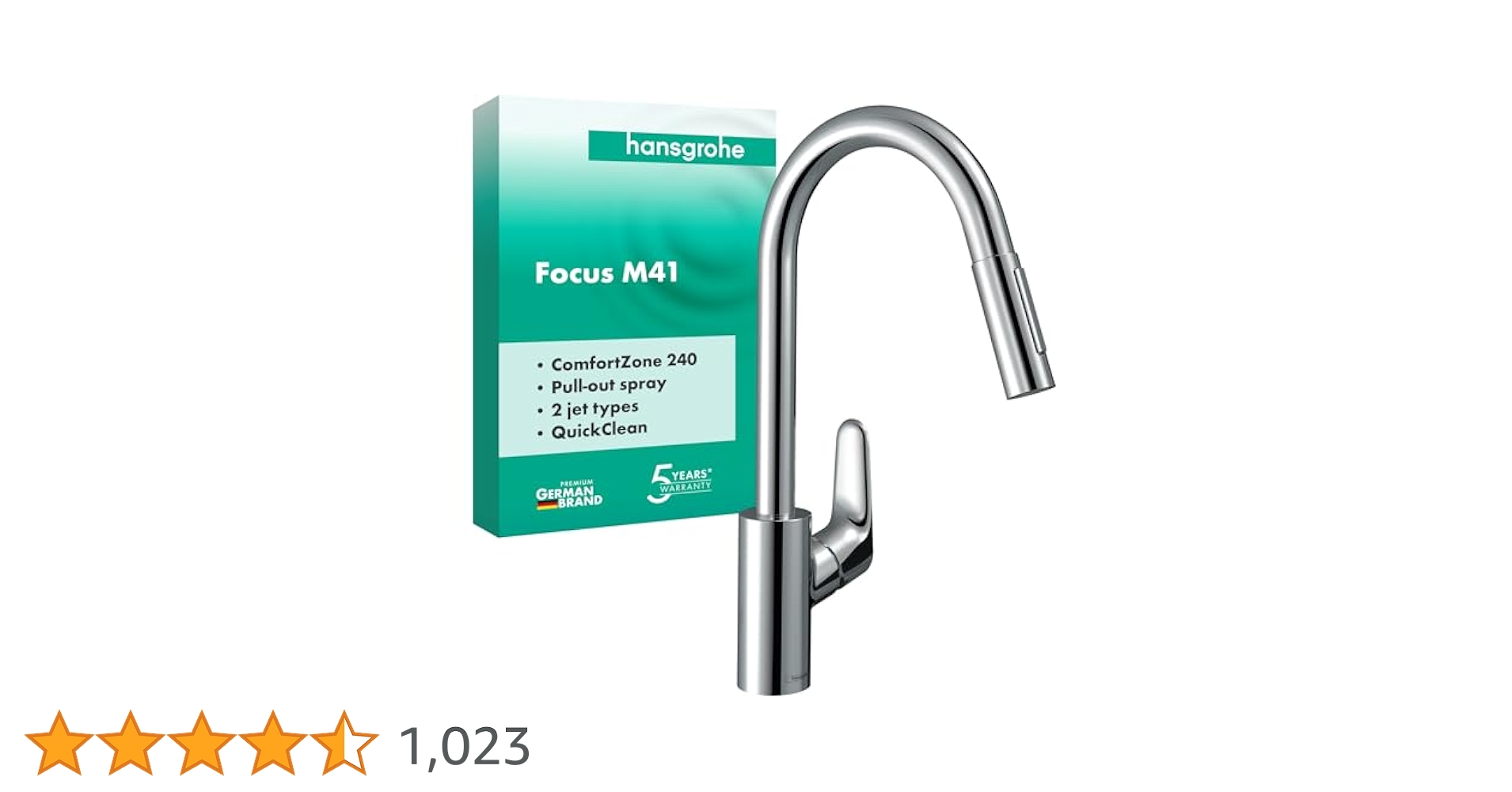 Amazon.co.jp: Hansgrohe(ハンスグローエ) フォーカス シングル