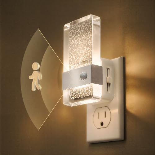 L LOHAS LED Motion Sensor Night Light, Night Light Plug Into Wall