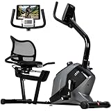 ISE Bicicletas Estáticas Reclinadas con 8 Niveles de Sistema magnético,Cardio Training con casa