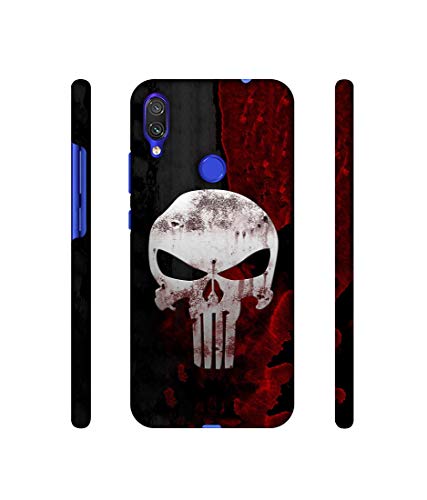 Image of Punisher Skull Design 3D Printed Hard Back Case Cover for Xiaomi Redmi Note 7 Pro
