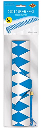 Printed Oktoberfest Table Runner Party Accessory (1 Count) (1/Pkg) #TOP2