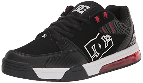 DC Men's Versatile Causal Skate Shoe, Black/White/Athletic Red, 8.5 by DC - Used condition - CA$73.51