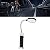 QANYEGN Barbecue Grill Light, Magnetic Gooseneck Lamp, Weather Resisting LED Outdoor Work Light for Fishing BBQ Cycling (black)