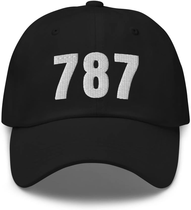 787 Hat Puerto Rico Hat Mobile Telephone Area Code 787 Dad Cap Embroidered Dad Hat Baseball Cap