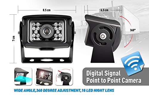 Image of Wireless Single Rear View Camera Only for ZEROXCLUB W01 and WX02 System (HD★ Ver.)