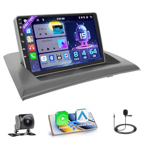 Navigazione GPS, WiFi e Split Screen: Con la connettività WiFi o hotspot, è possibile navigare in Internet, guardare video e scaricare applicazioni. Supporta anche le mappe online e offline, fornendo le condizioni stradali in tempo reale per aiutarvi a evitare gli ingorghi. La funzione split-screen consente di navigare contemporaneamente con il GPS e di guardare video sullo schermo dell'auto