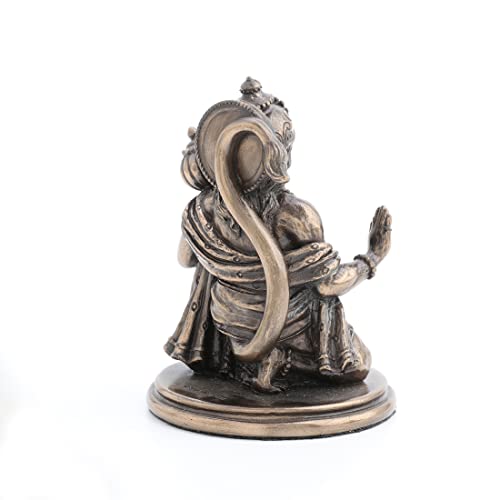 Estatua mini Hanuman diseño Veronese 3.25 pulgadas miniatura 4