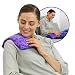Nature Creation- Basic Herb Pack Heating Pad- Back Pain Relief - Hot and Cold Therapy (Purple Flowers)