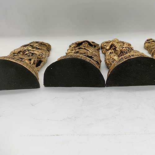 Norse Gods Statue Norse Odin Loki Freyja Thor Statue Scandinavian Pantheon Ornaments Resin Viking Mythology Figurines Table Decorative Gift