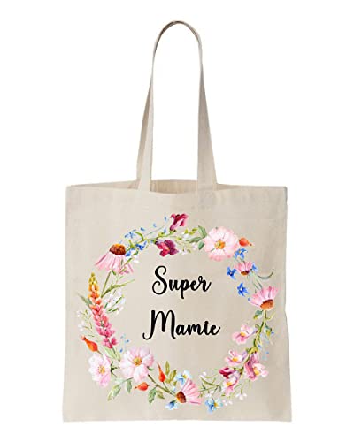 Tote Bag Super mamie (fleurs des champs) Cover