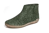 Umweltfreundliche Farbstoffe. glerups dk G Ankle Shoe Unisex-Erwachsene Filz-Stiefel, Damen,Herren Huettenschuhe, leger Pantoffel Slipper Puschen Stiefel warm,Forest,46 EU / 11 UK