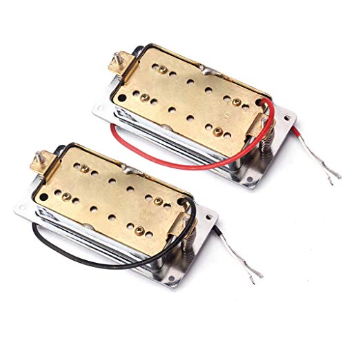 Humbucker Alnicov Tonabnehmer für Gitarren, 2 Stück Doppelspule