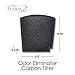 Hamilton Beach TrueAir Replacement Carbon Filter for Odor Eliminators, Neutralizes Pet Smells, 3-Pack (04234G), 5.8 x 1.8 x 6.8 inches , White