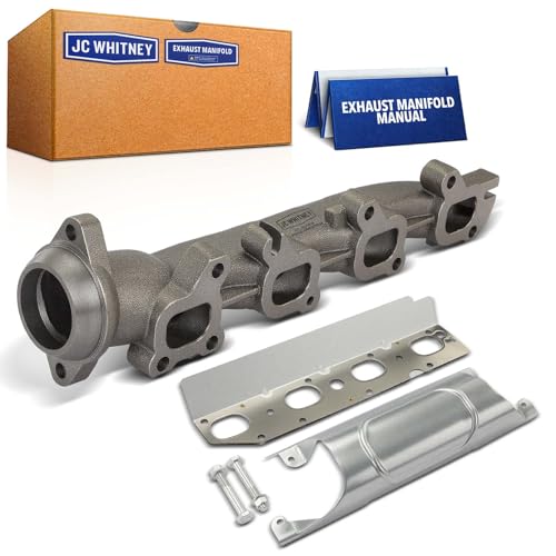JC Whitney JFBAJCWEMD00064 Right Exhaust Manifold Kit - Compatible with Ram 1500 2013-2018 2500 2014-2021 3500 2013-2020 1500 Classic 2019-2021 - 5.7L 6.4L Cyl.8