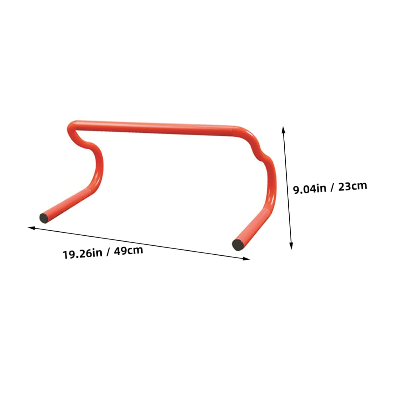 GRIRIW 3Pcs Detachable Speed Hurdles for Soccer Agility Training Durable Fitness Equipment for Exercise Sports Practice Convenient Portable Design for Basketball