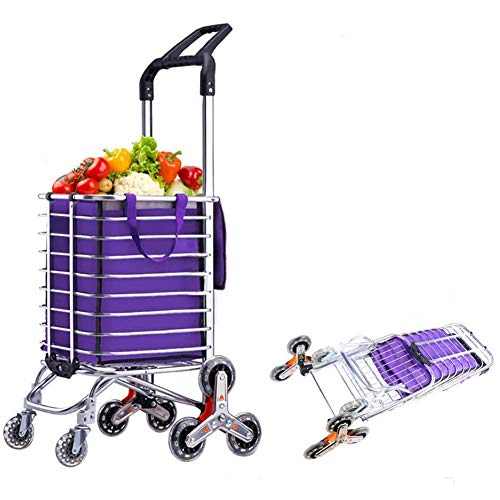 JIXIN Einkaufswagen, Leicht Zusammenklappbar Und Tragbar, Um Platz Und Hohe Beanspruchung Zu Sparen. Leichter Wagen Mit Rollenden Schwenkrädern Cover