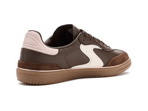 Skechers Skechers Womens Hotshots Living Luxe Brown Pink 8 Medium