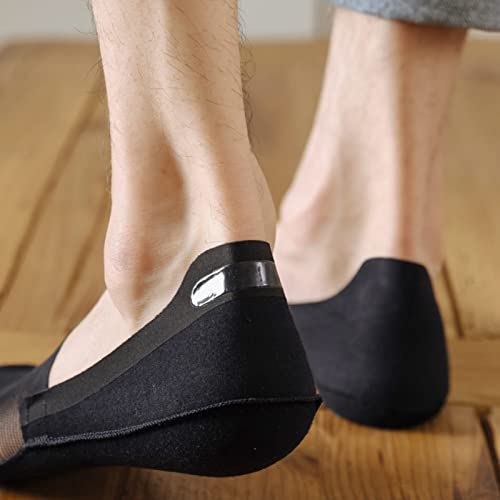 Yizelli 5 Pairs No Show Socks for Men Invisible Ice Silk Breathable Socks for Summer4
