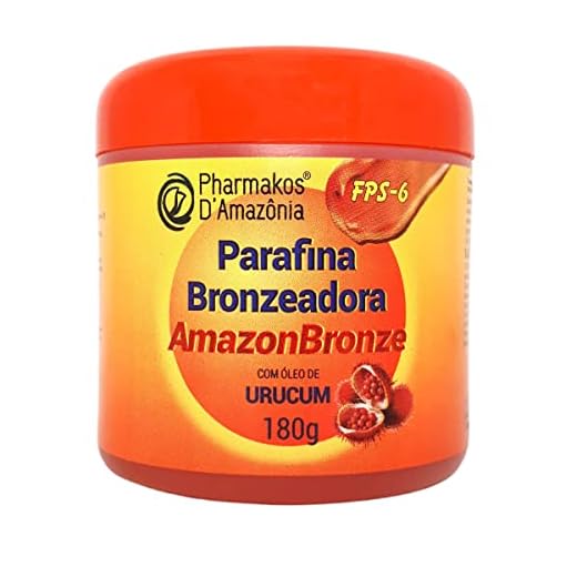 Parafina Brozeadora 180g Pharmakos Amazonbronze Marquinha do Verão