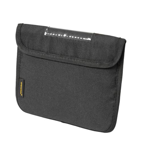 Funda de transporte genérica OPENMOON para filtros de cámara de estilo cinturón de carga individual, Negro , 6,6*6,6 Pouces, Color puro