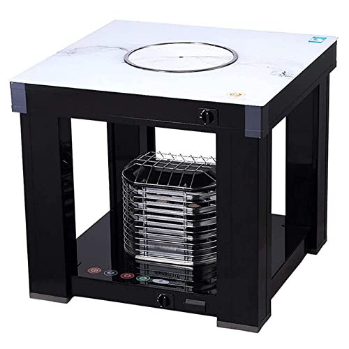 Mesa de calefacción portátil para interiores con radiador de convección para el calor del invierno en salas de estar y dormitorios