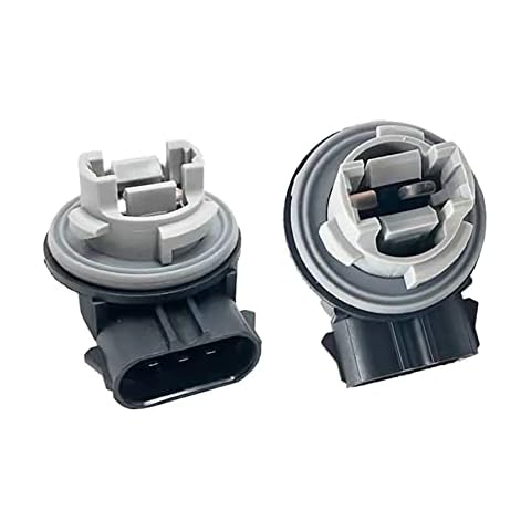 DSkoiph 1 Pair Turn Signal Light Socket Assembly Compatible with Ford 1999-2003 F150 F250 F350 Super Duty Cover