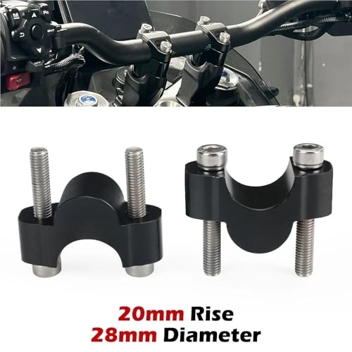 Rehausseur de guidon moto 450MT pontet de rehausse 28 mm pour 800MT et 700MT - 3