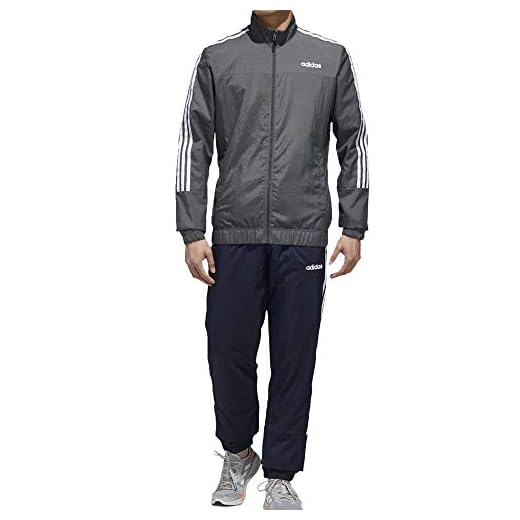 adidas Män M E vävd tracksuit träningsdräkt, gresix/legink/vit, XS