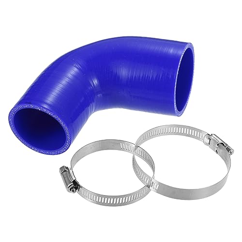 ABSOPRO Manguera De Silicona Acoplador 51mm/63mm ID - Codo 90° Azul, 4 Capas, Para Intercooler O Admisión